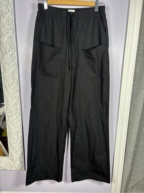 Babaton Aritzia Black Comfy Wide-Leg Drawstring Casual Jogger Pants Size XS.